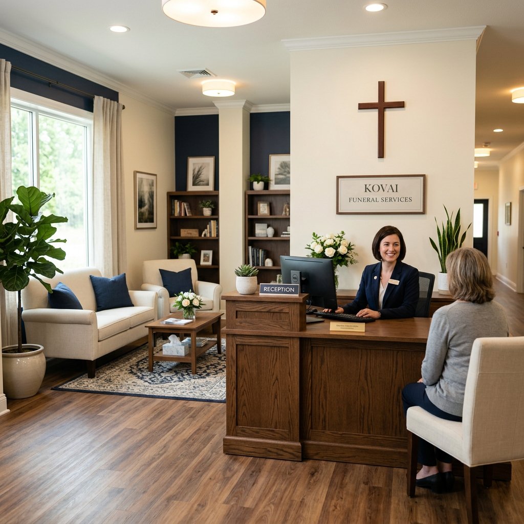 Our professional and compassionate funeral service office