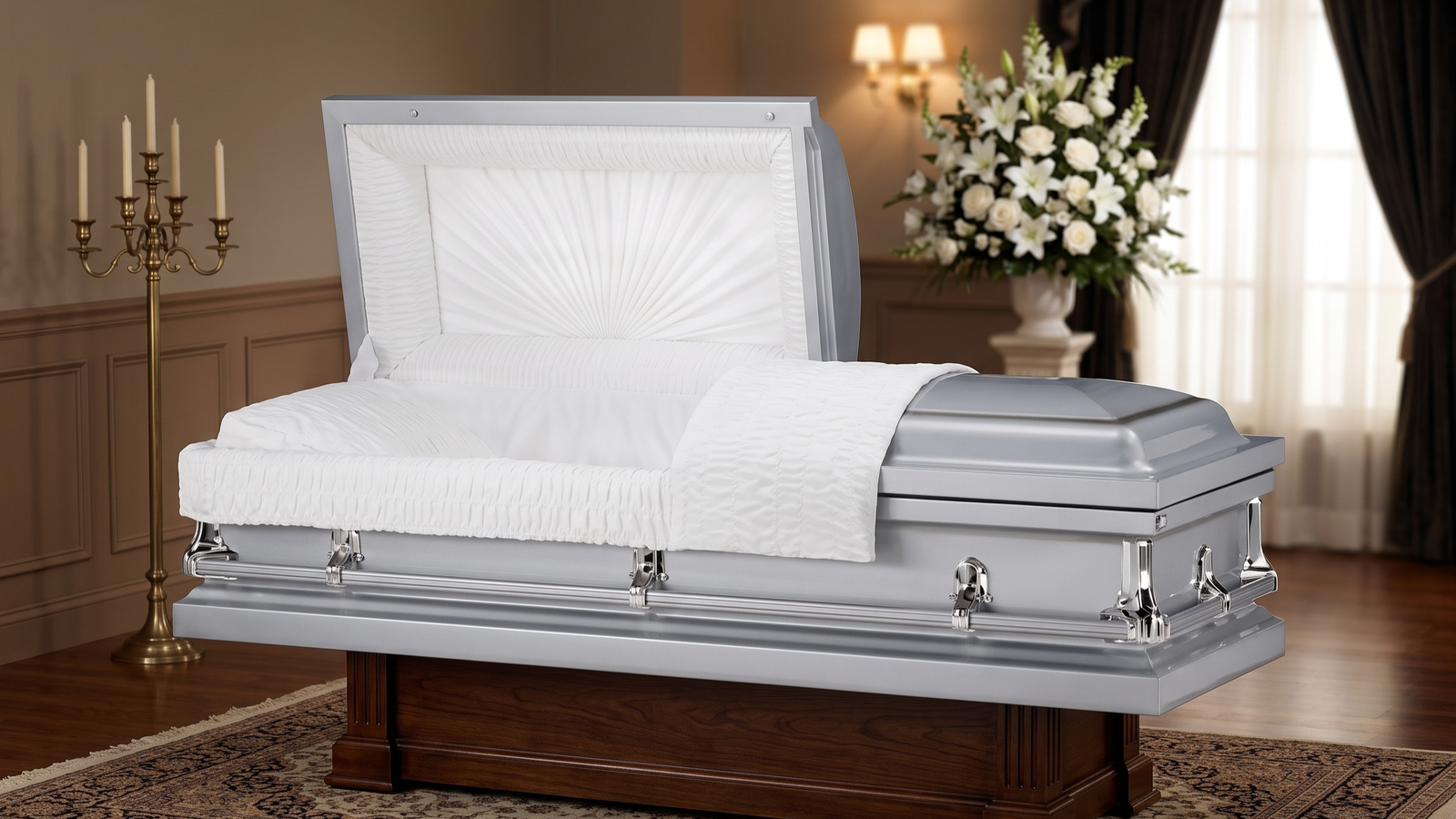 Zinc-Lined Air Cargo Sealed Flight Coffin